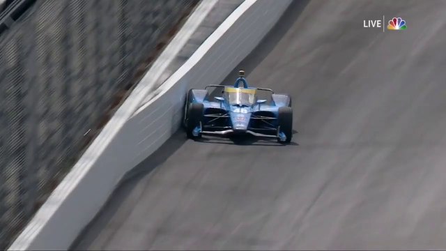 IndyCar Indy 500 2022 Fast 6 Johnson Crazy Save