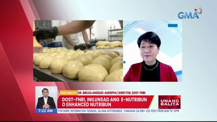 DOST-FNRI, inilunsad ang e-nutribun o enhanced nutribun | UB