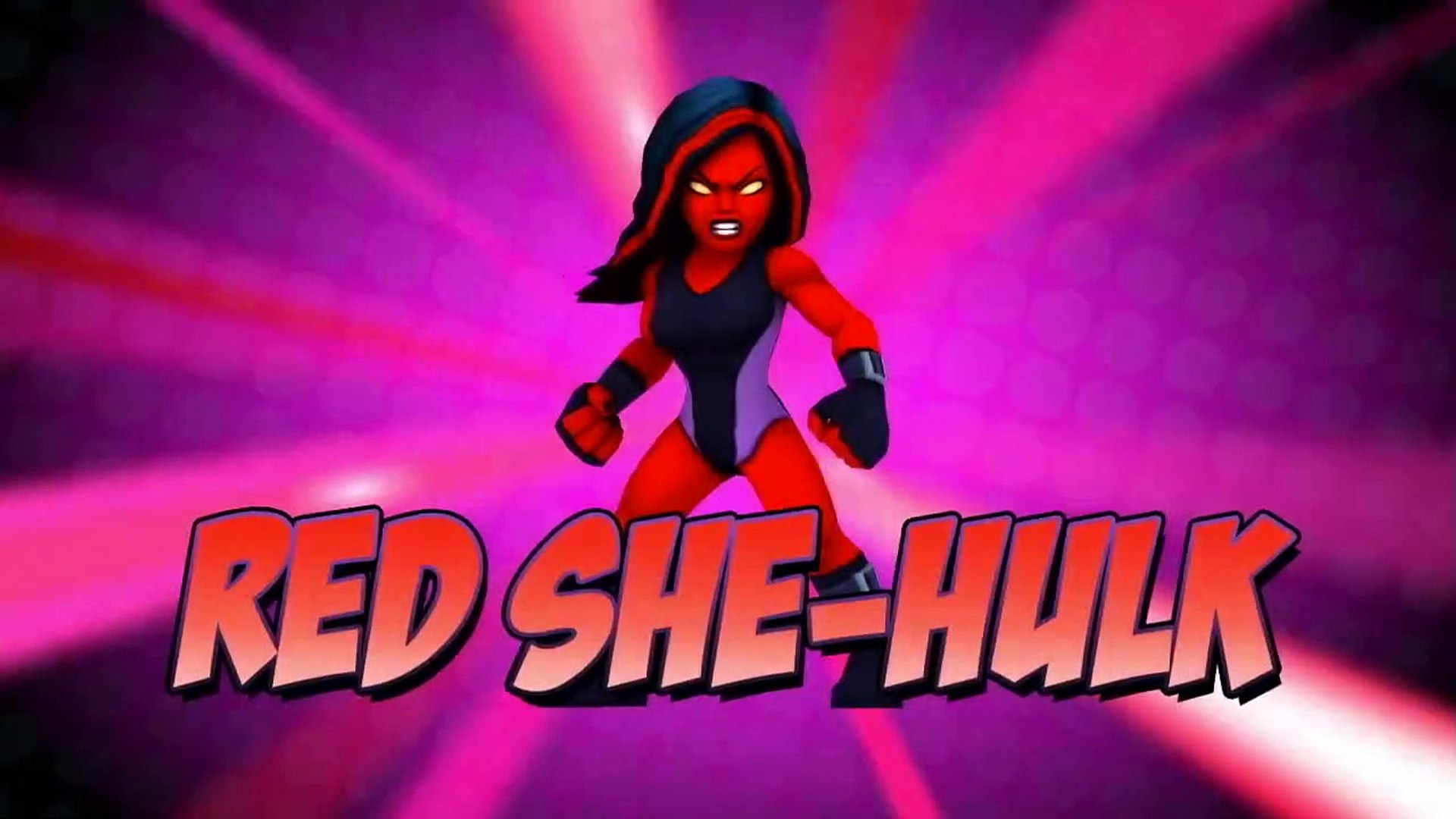 Super Hero Squad Online - Red She-Hulk - Vídeo Dailymotion