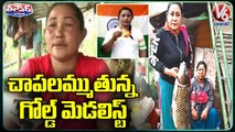International Kungfu Player Angom Bina Devi Sells Fish To Make Livinghood _  _ V6 Weekend Teenmaar (1)
