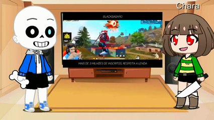 Sans e Chara REACT ao Rap do Nobru