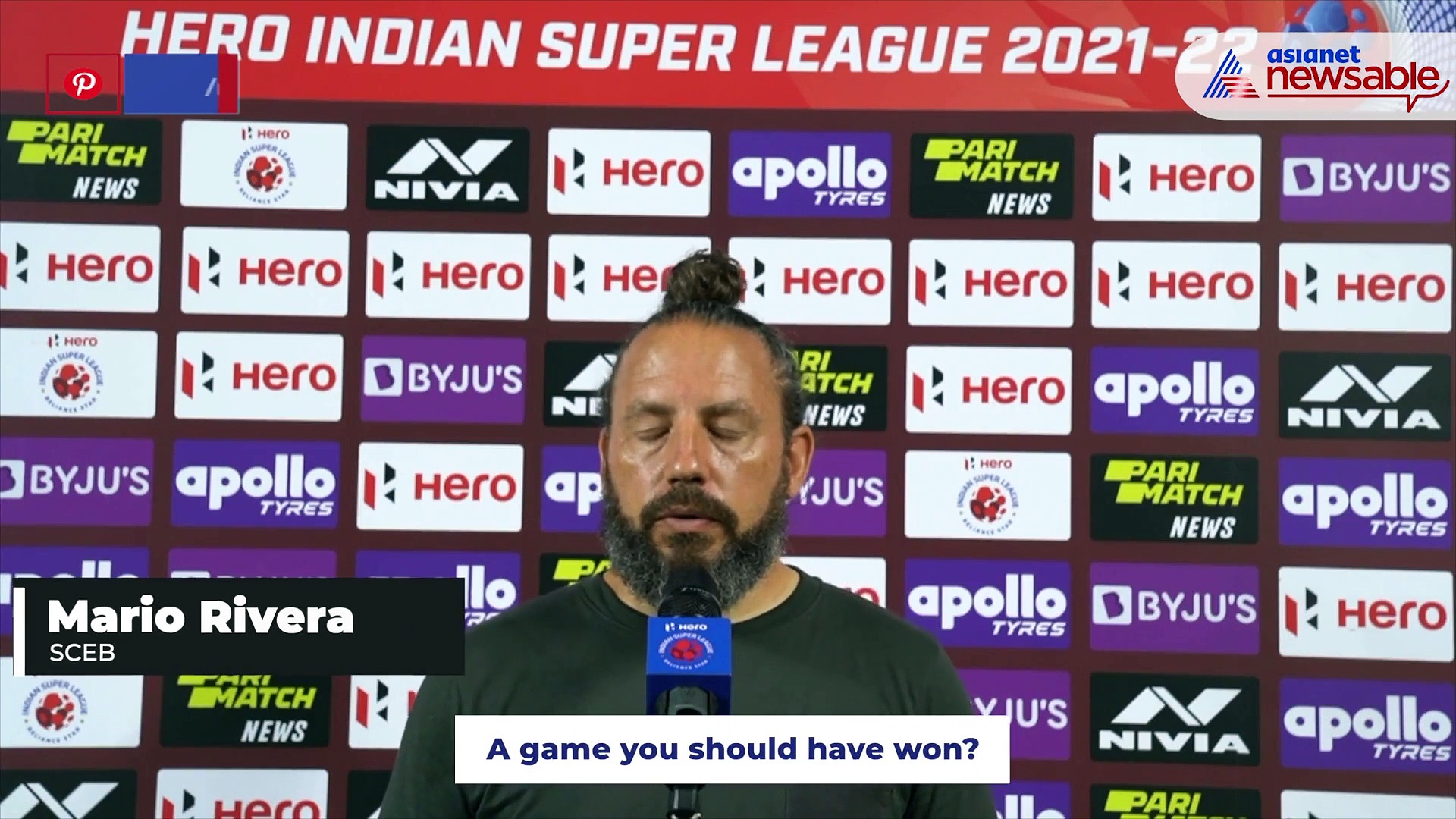 ISL 2021-22: SCEB has to tell the fans that it tried - Rivera on NEUFC draw