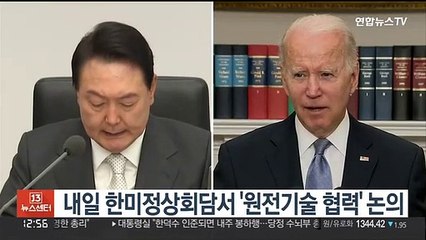 내일 한미정상회담서 '원전기술 협력' 논의