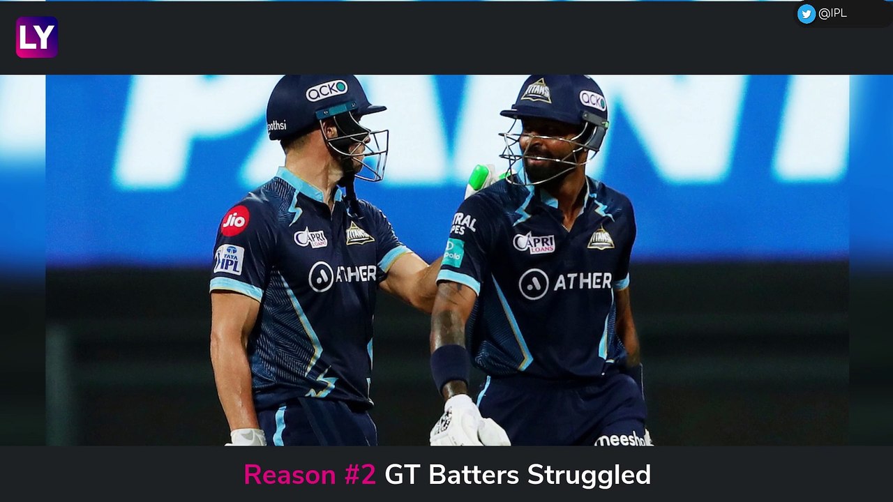 Royal Challengers Bangalore vs Gujarat Titans IPL 2022: 3 Reasons Why GT Lost