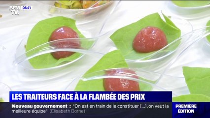 L'inquiétude des traiteurs face à la flambée des prix