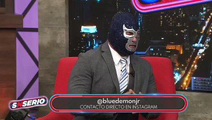 "Mi mamá no quería que fuera luchador" 'Blue Demon Jr'