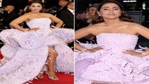 Cannes Film Festival 2022: Hina Khan Lilac Gown Look ने Red Carpet पर ढाया कहर |Boldsky