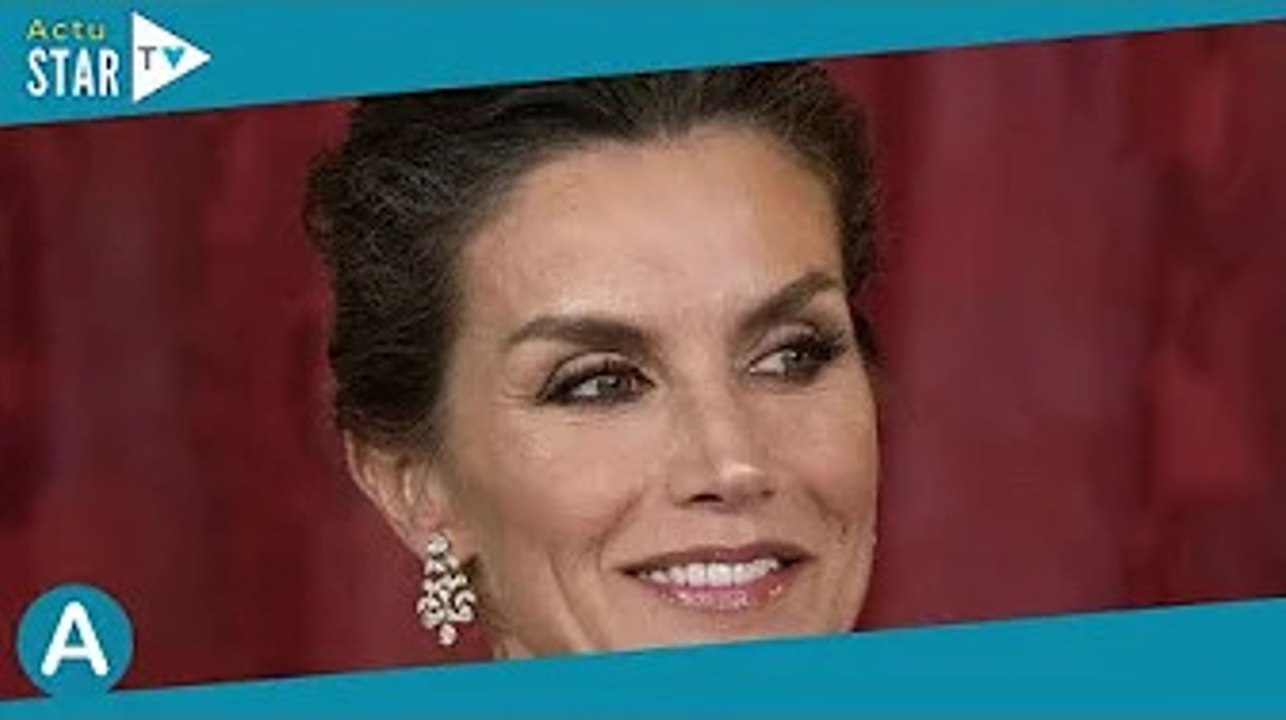 Letizia d'Espagne magnifique : nouvelle robe à couper le souffle et diamants pour une grande occasio