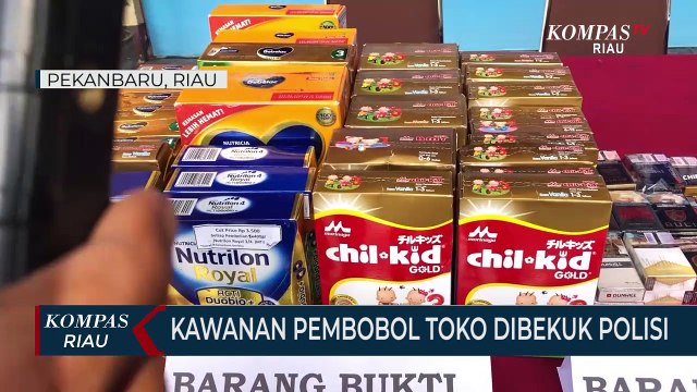 Kawanan Pembobol Toko Dibekuk Polisi