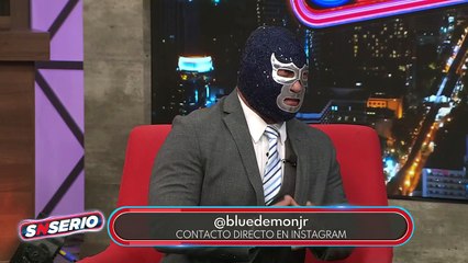 "Mi mamá no quería que fuera luchador" 'Blue Demon Jr'