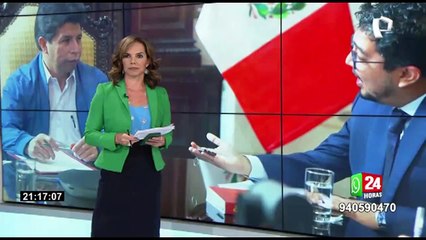 María del Carmen Alva se reunió con el relator de libertad de expresión de la CIDH