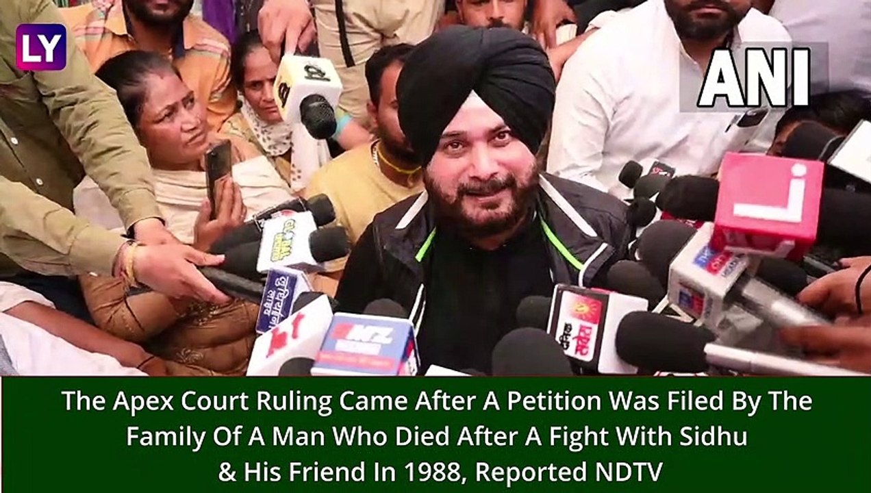 Navjot Sidhu Sentenced To One Year In Jail In 1988 Road Rage Case By Supreme Court
