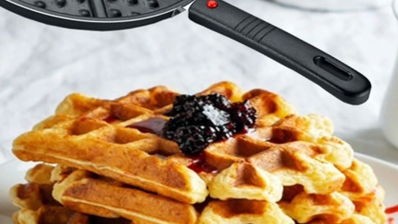 Top 5 Waffle Maker Kitchen Cutter Tools Food Cookie Egg Cake Breakfast Pot Pan Techshahin24