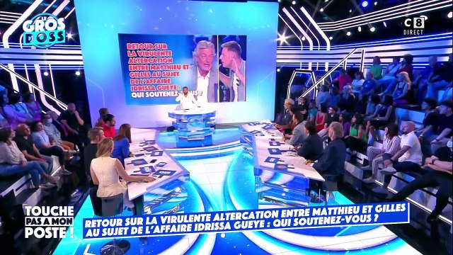 Cyril Hanouna revient sur le clash survenu entre Gilles Verdez et Matthieu Delormeau dans Touche pas à mon poste - C8