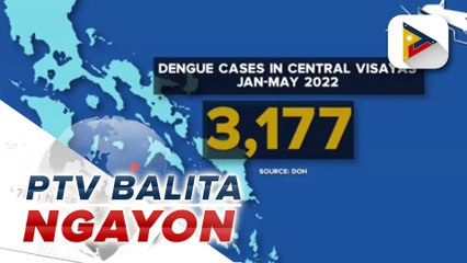 Dengue cases sa Central Visayas, umabot na sa mahigt 3k mula noong Enero