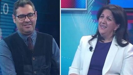 Pervin Buldan canlı yayında Kürtçe şarkı söyledi, Enver Aysever duygulandı