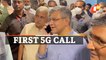 Watch | First 5G Call In India By Union Minsiter Ashwini Vaishnav