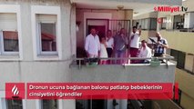 Bu da dronlu cinsiyet belirme partisi