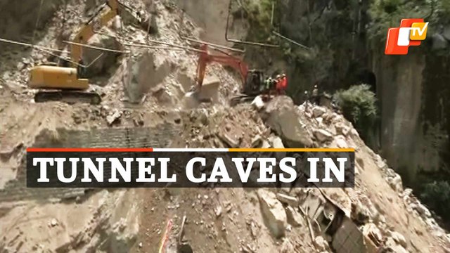 Big Mishap In Srinagar! Tunnel Caves In, Many Feared Trapped