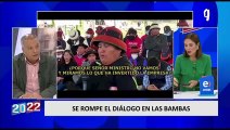 Richard Arce: “Ha sido deplorable la intervención del premier Aníbal Torres”