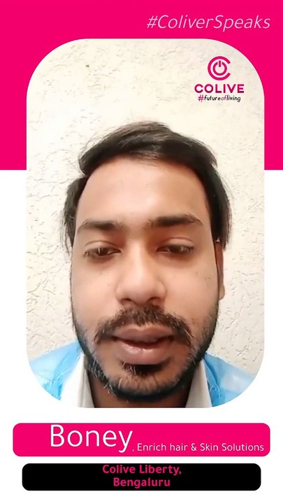 Colive Review by Boney Gomes - Colive Liberty Bengaluru review - Happy Customer Reviews Colive - Coliver speaks