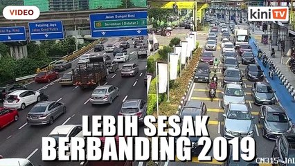 Lalu lintas di Kuala Lumpur konsisten memburuk tujuh hari terakhir