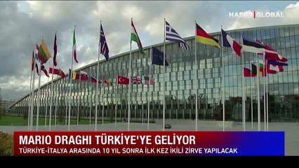Ankara'da kritik zirve! İtalya Başbakanı Draghi Türkiye'ye geliyor: NATO krizinde arabulucuk mu yapacak?