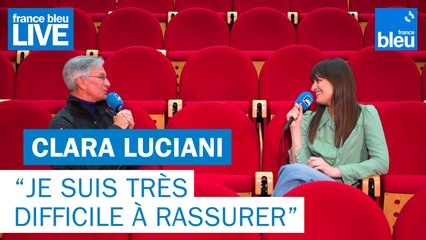 Clara Luciani "Je suis très difficile à rassurer" - France Bleu Live