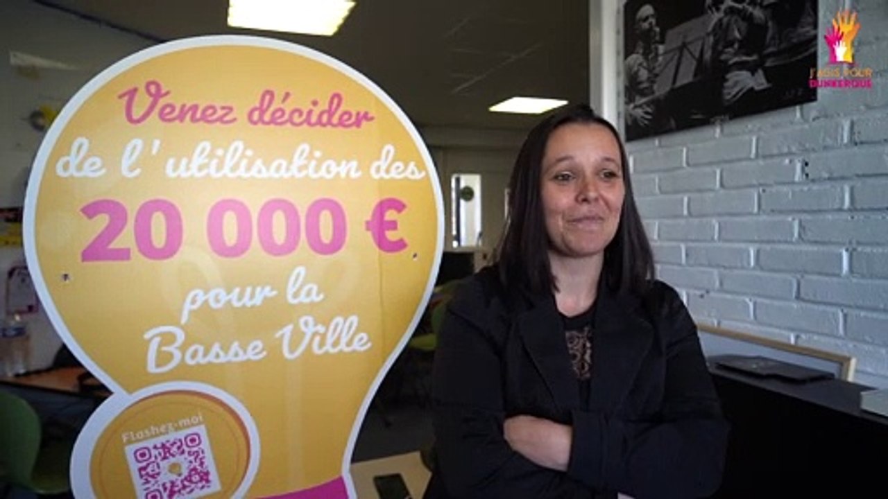 Ville de Dunkerque - Tous acteurs pour Dunkerque - Stéphanie - Budget participatif de la Basse Ville - Mai 2022