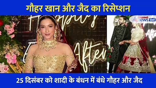 Video: रिसेप्शन में गौहर की अदाओं ने जीता दिल... लोगों ने कहा नहीं देखी इतनी सुंदर ब्राइड