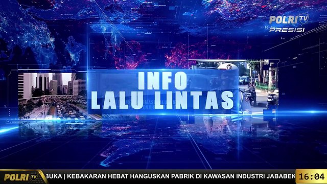 PRESISI UPDATE 16.00 WIB : Pantauan Arus Lalu Lintas di Kawasan Simpang Santa, Jakarta Selatan oleh Briptu Rian Anggota NTMC Polri