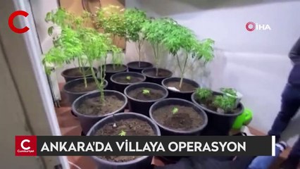 Ankara'da villaya operasyon: Şüphelilerden biri böbreğini satmış