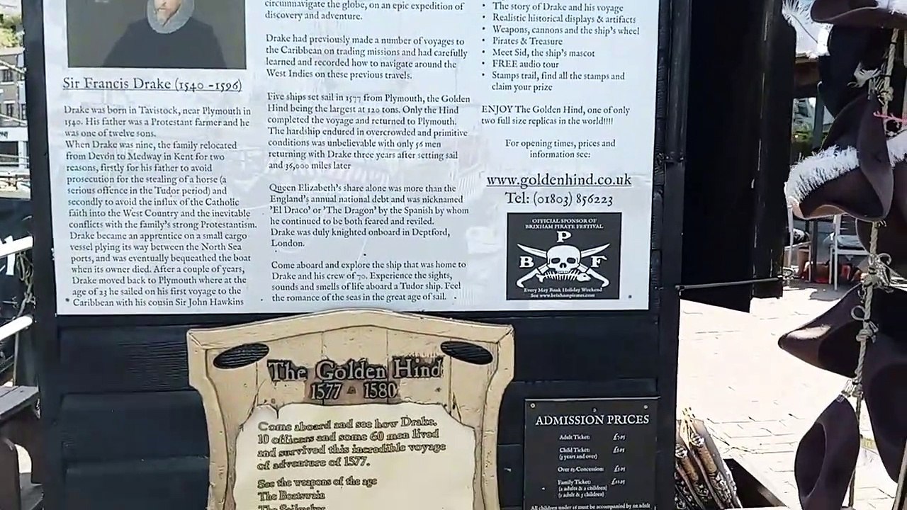 Golden Hind Museum Ship