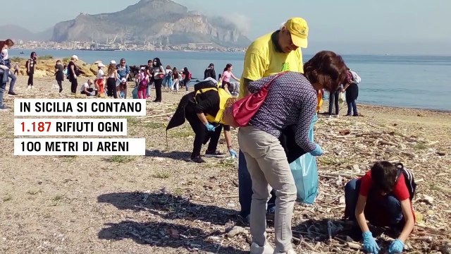 Ambiente, emergenza rifiuti sulle spiagge della Sicilia: numeri allarmanti