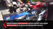 Terobos Lampu Merah Truk Ekspedisi Pos Indonesia Tabrak Sepeda Motor