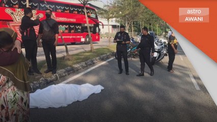 Kemalangan | Pelajar tingkatan empat tunggang motosikal ibu maut
