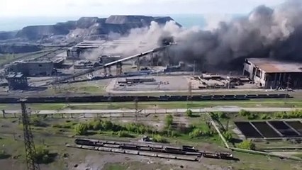 La planta Azovstal resiste al control de las fuerzas rusas