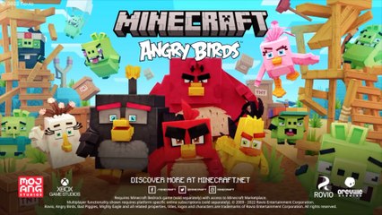 Minecraft x Angry Birds DLC - Official Collaboration Trailer