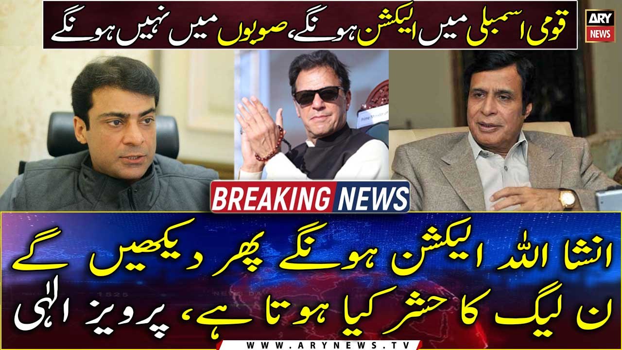 Elections will be held in National Assembly, not in provinces, says Pervaiz Elahi