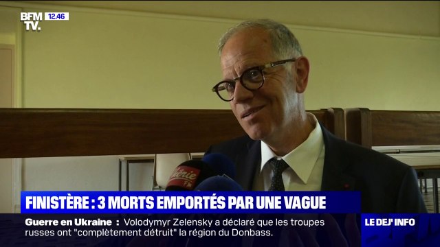 Famille emportée par une vague: le préfet du Finistère rappelle qu'il n'y avait pas d'alerte météo