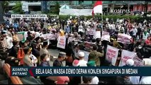 Massa Gelar Demo Bela Ustaz Somad di Kedutaan Besar Singapura, Ini Tuntutannya...