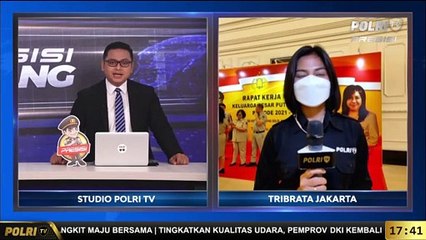 Live Report Ratu Dianti - Pembukaan Rakernas KBPP Polri Masa Bakti 2021-2026