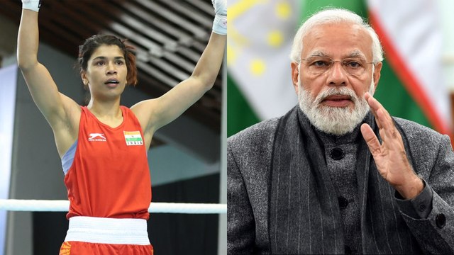 PM Modi Lauds Nikhat Zareen's Gold Win ఐదో భారత మహిళగా రికార్డు | Telugu Oneindia