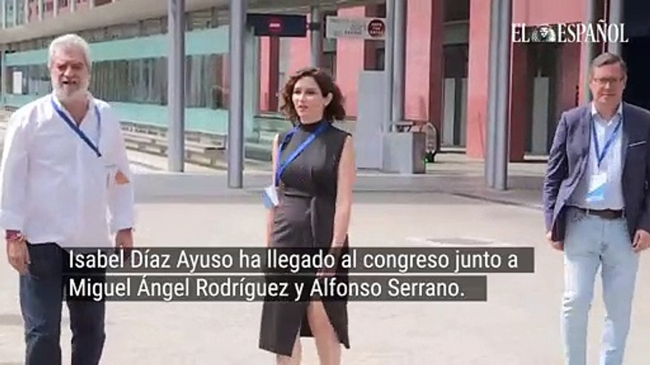 Ayuso inaugura el congreso del PP de Madrid