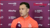 Ashley Barnes discusses his Burnley future