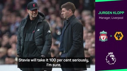 'A shame Stevie can't play!' - Klopp prays for Villa upset