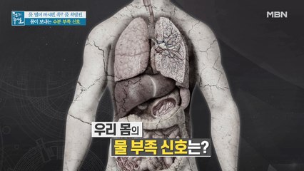몸이 보내는 '이 신호'가 있다면 반드시 물을 마셔라?