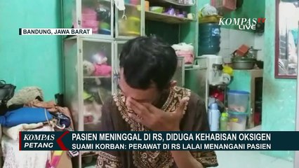 Viral! Suami Tak Terima Istrinya Meninggal Karena Kehabisan Oksigen di RS