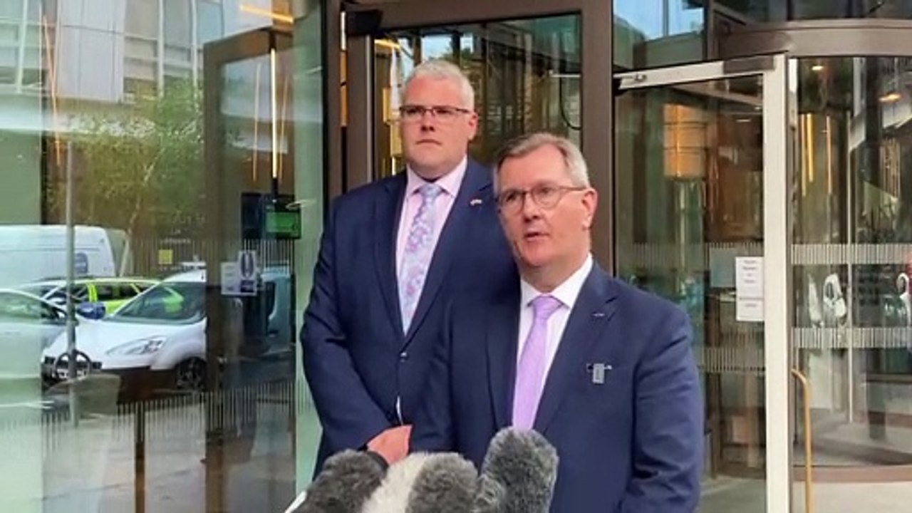 Sir Jeffrey Donaldson _Taoiseach meeting