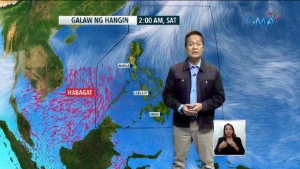 PAGASA: posible ang pag-ulan ngayong weekend sa ilang bahagi ng bansa | 24 Oras